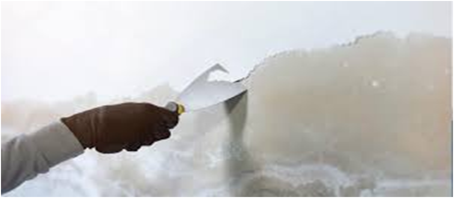 Properly dry the putty