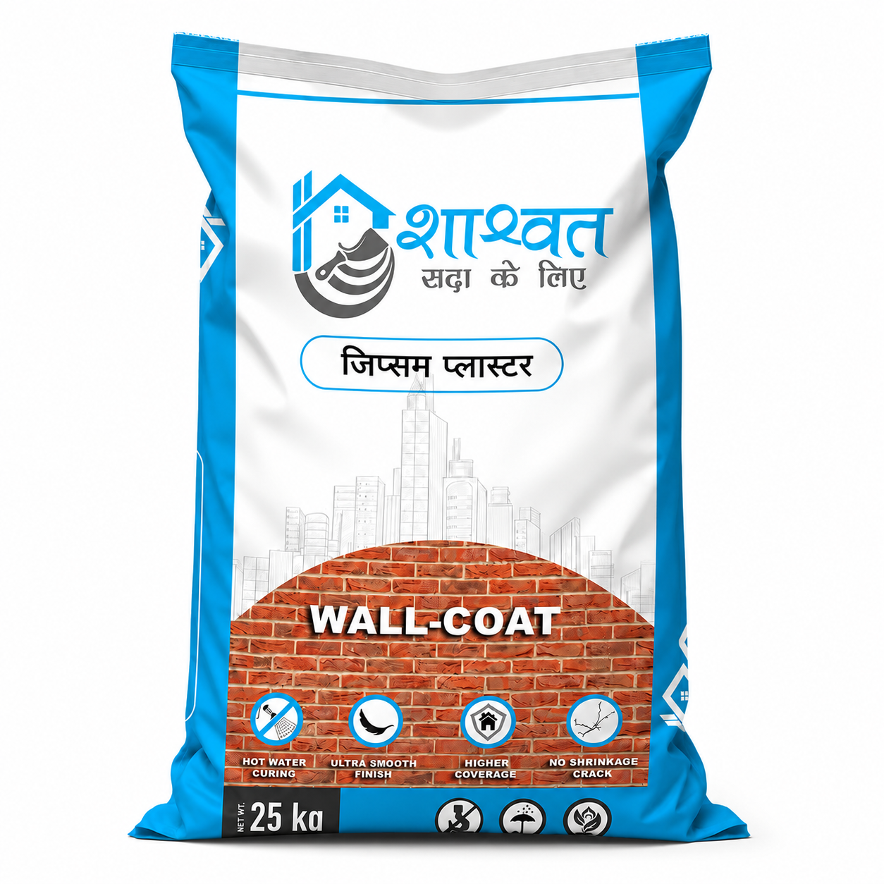 Wall Coat Gypsum Plaster